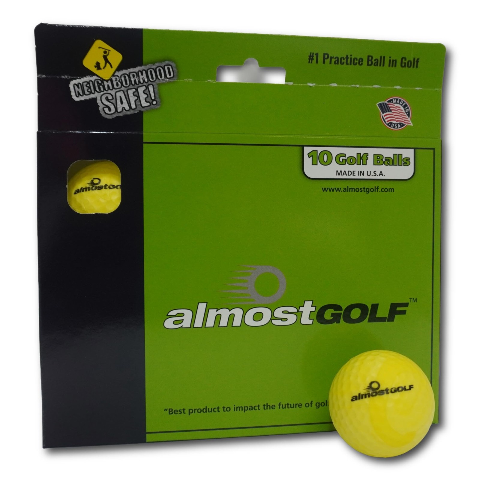 Best Practice Golf Balls on The Planet. Perfect for Golf Training. Solid Cont...