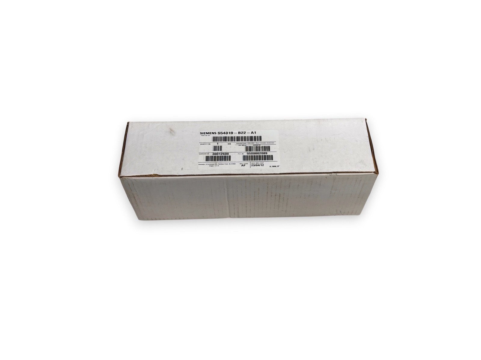 Siemens FDBZ492 S54319-B22-A1 Duct Smoke Detector (NEW IN BOX)