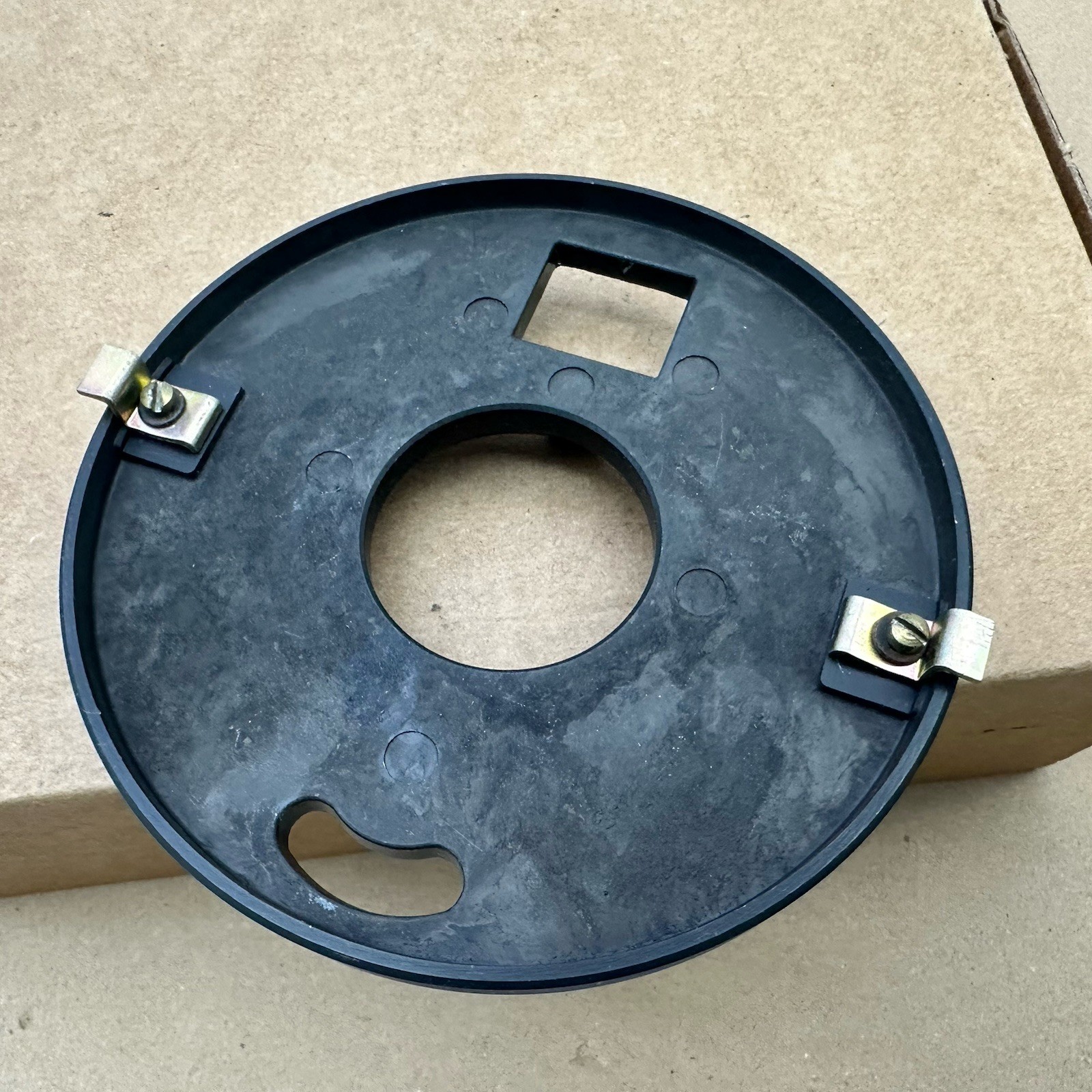 Filter Turret Tray Base Bausch & Lomb Microscope Balplan Vtg Replacement Part