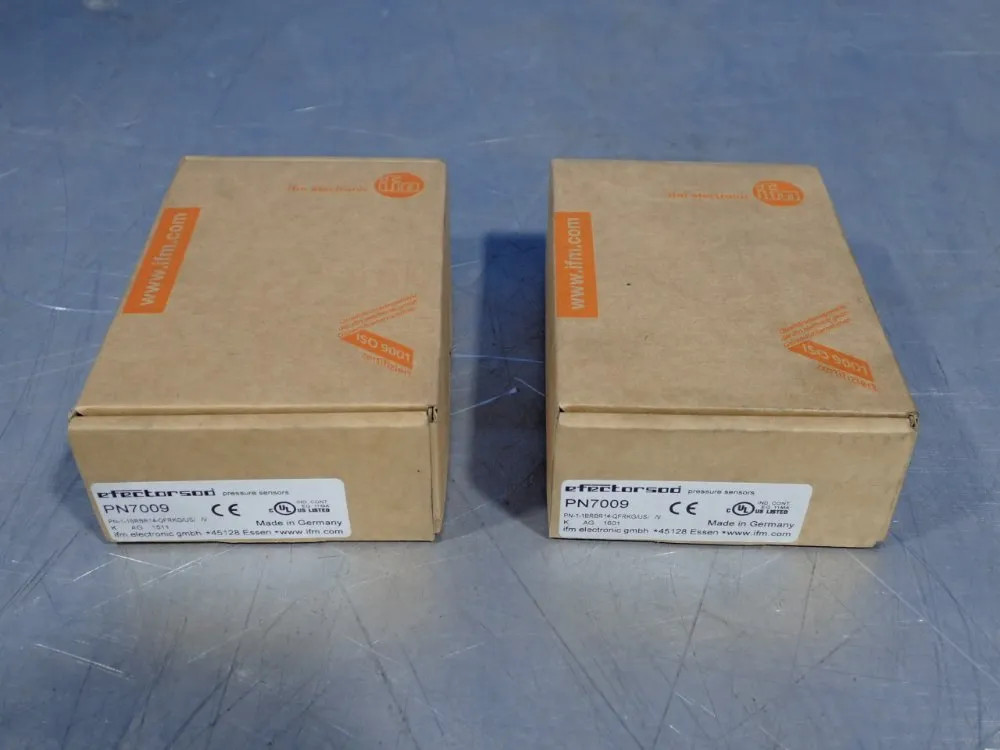 IFM PN7009 PRESSURE SENSORS 290 PSI 04200480974