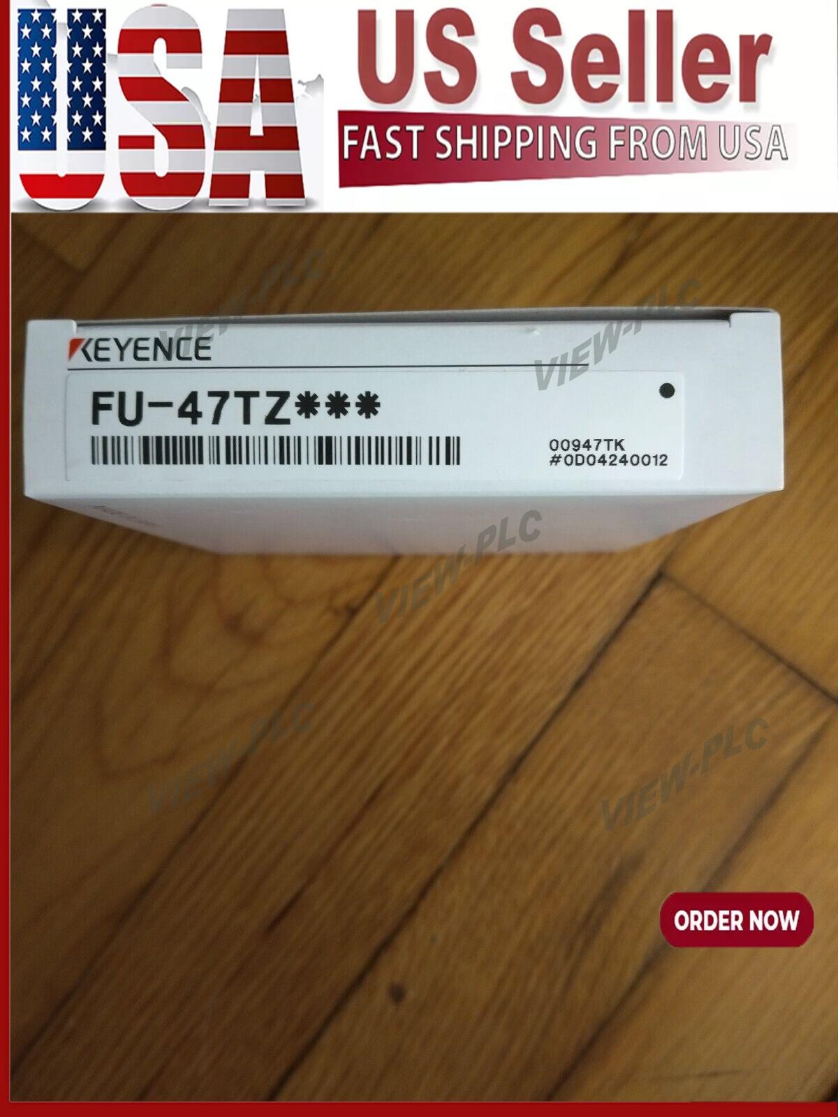 New In Box Keyence FU-47TZ Fiber Optic Sensor Switch FU47TZ Cable