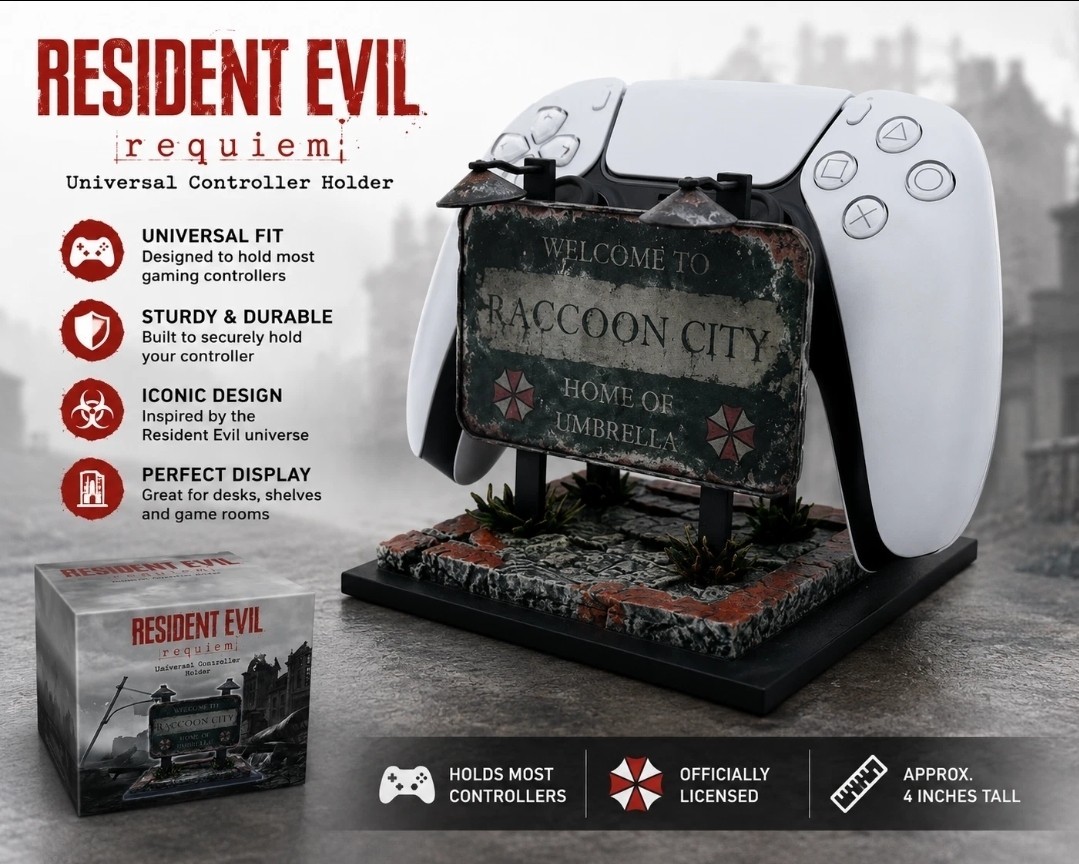 Resident Evil Requiem Universal Controller Holder Stand