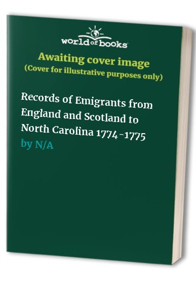 Records of Emigrants from Engl - VERY GOOD
