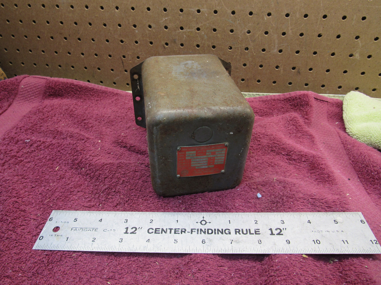 Vintage Collins CTC Radio Power Transformer 672-1280-00 105/10/15/20/25V 10VCT