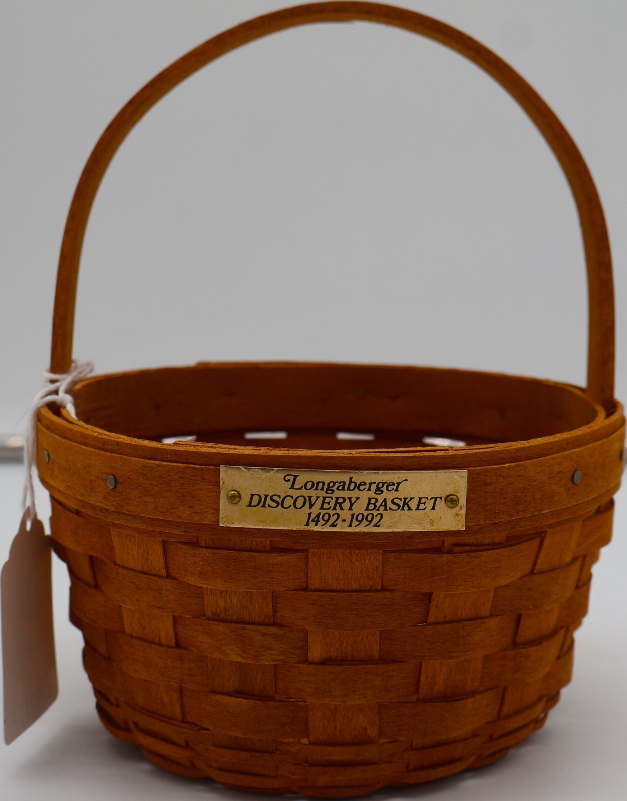 Longaberger 1992 Discovery Basket – Handwoven Dresden, Ohio