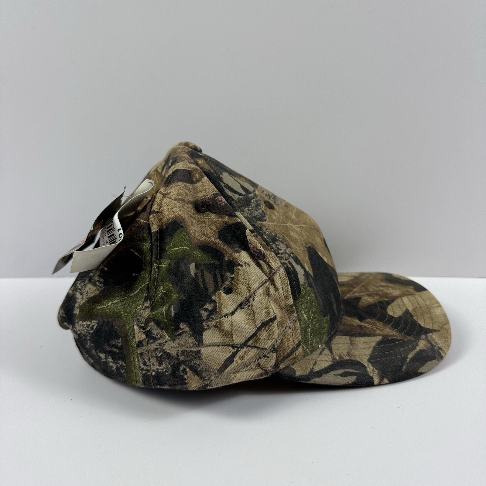 Vintage NWT Mossy Oak Camo Camouflage Hat Cap USA SnapBack Forest Floor