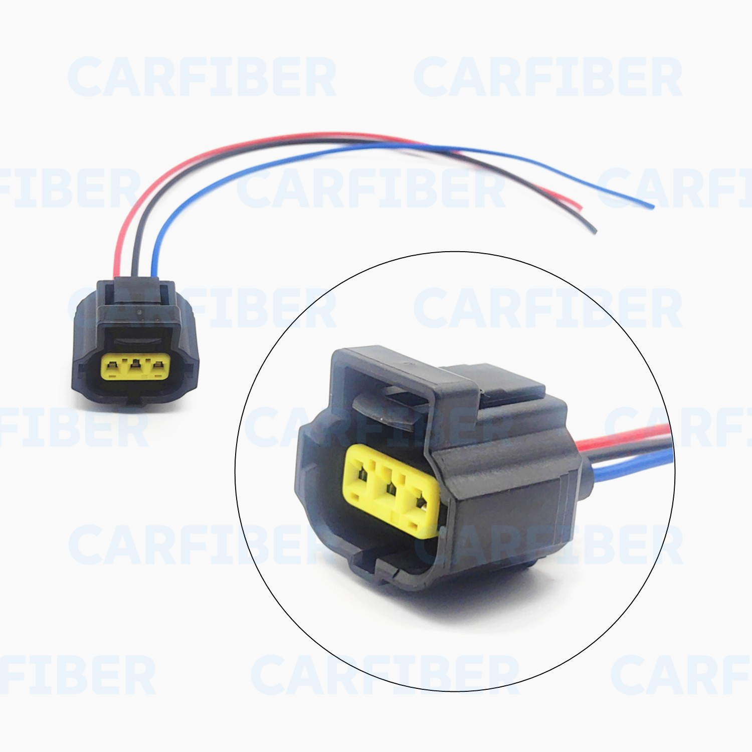 3-Way Brake Fluid Level Sensor Pigtail Connector For Ford Five Hundred 2005-2017