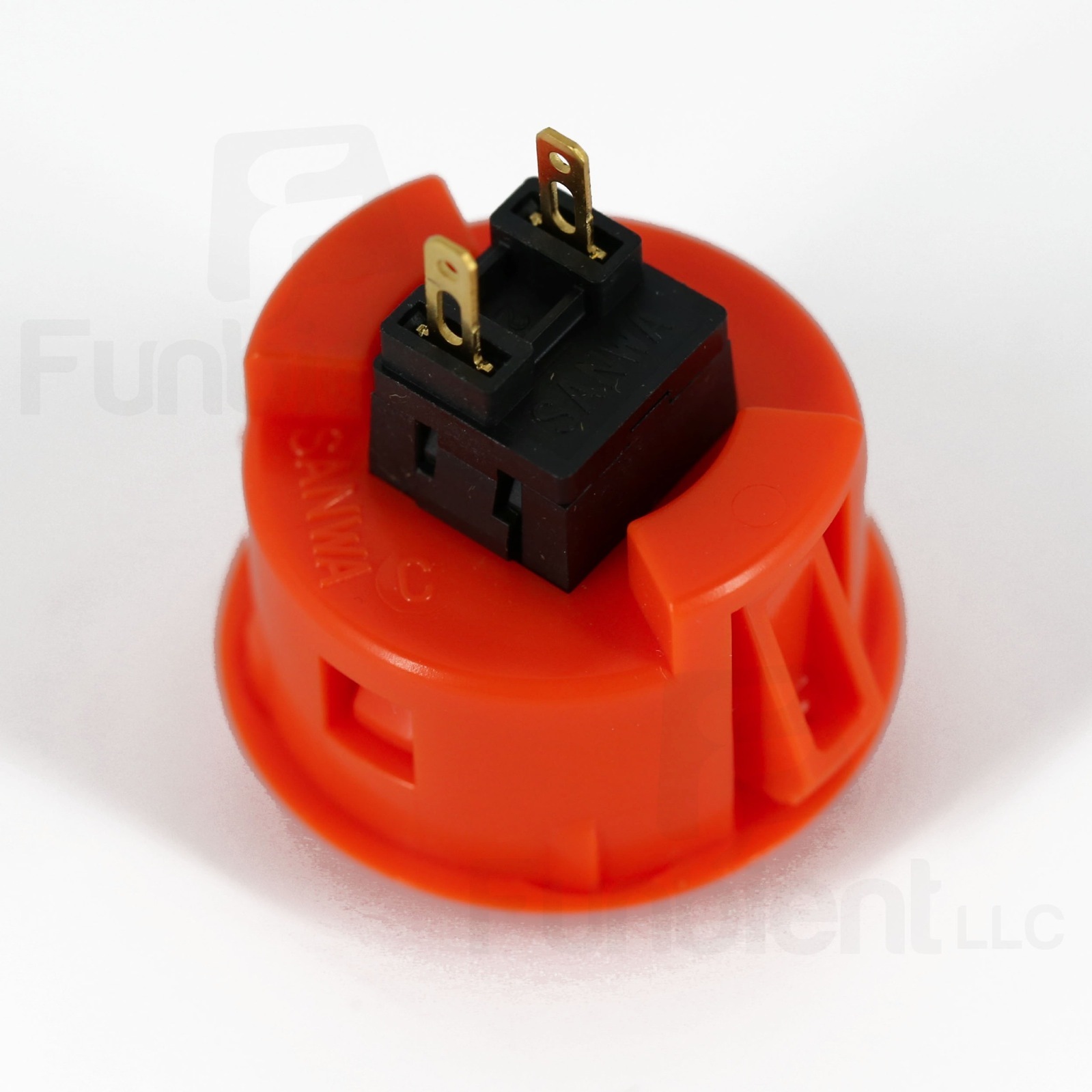 Sanwa Denshi Original OBSF-30 Orange Push Button JAMMA guitar killswitch 30mm