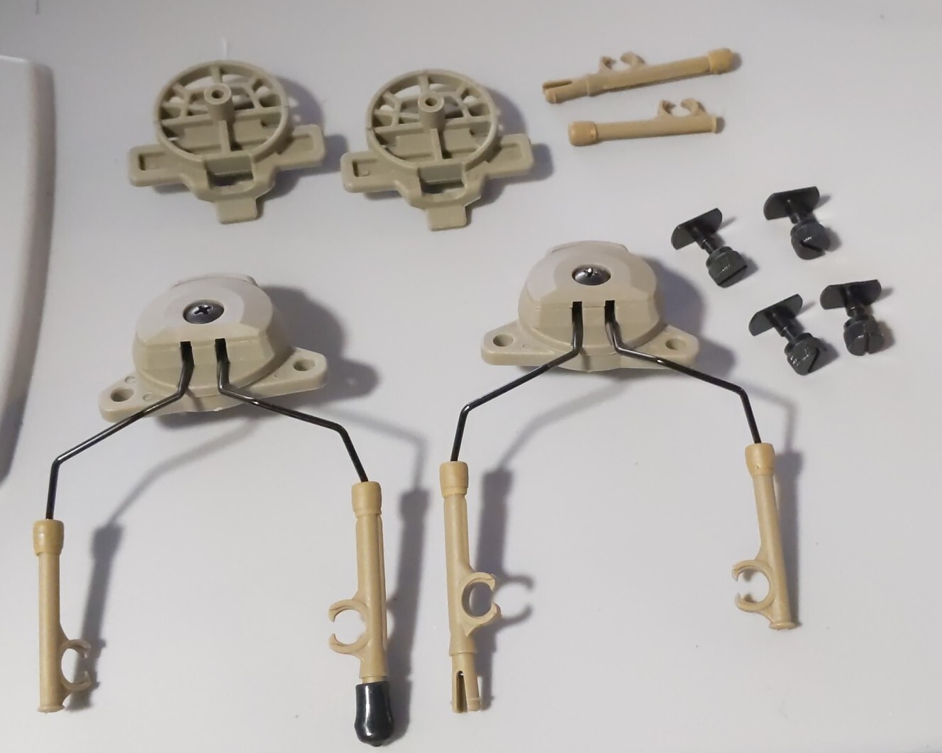 New Vision Core Tactical EX Helmet Rail Adapter Set HeadSet  headphones Army
