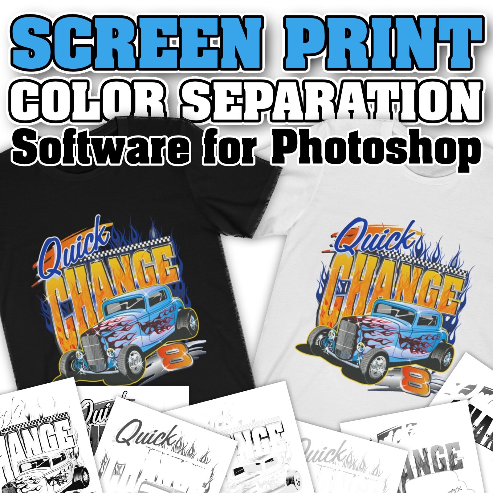 Color Separation Software for Photoshop - Automated Spot Color Separations