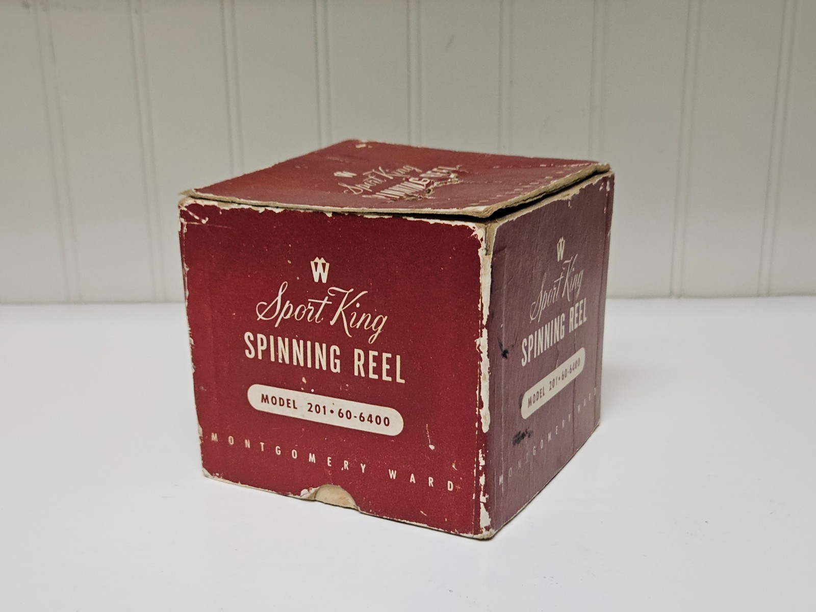 Vintage Montgomery Ward Sports King Spinning Reel Box Only Model 101-60-6400