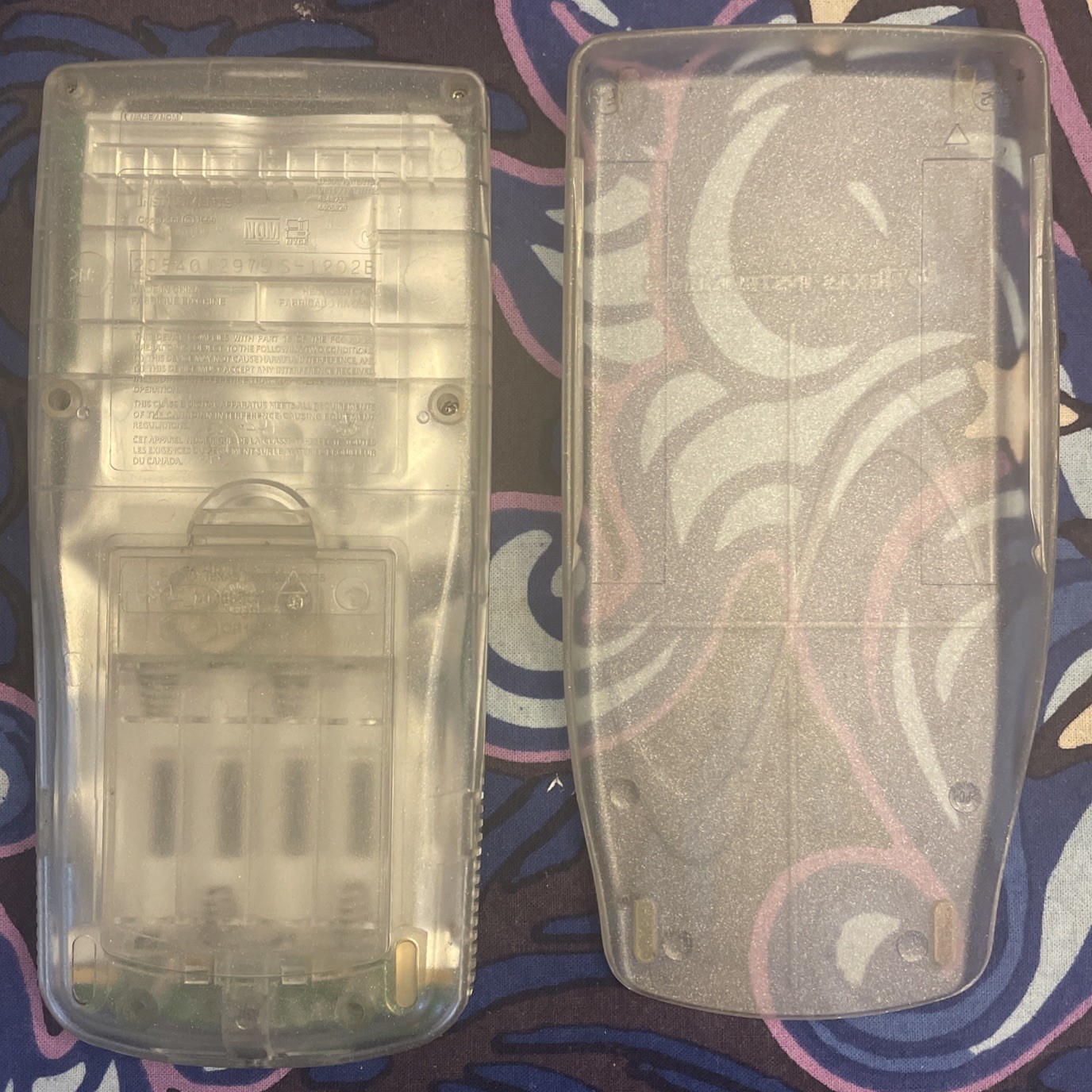 Texas Instruments TI-83 Plus Calculator CLEAR Silver Edition