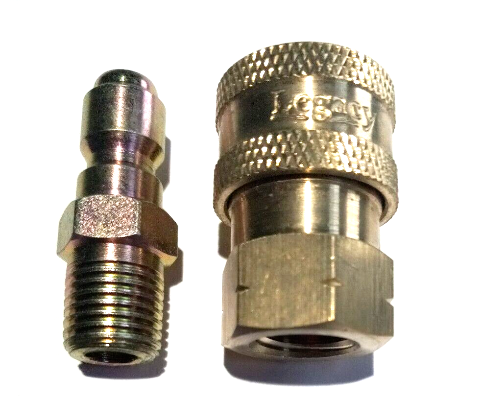 Pressure Washer 1/4 NPT Quick Coupler Disconnect Socket Set 4500 psi