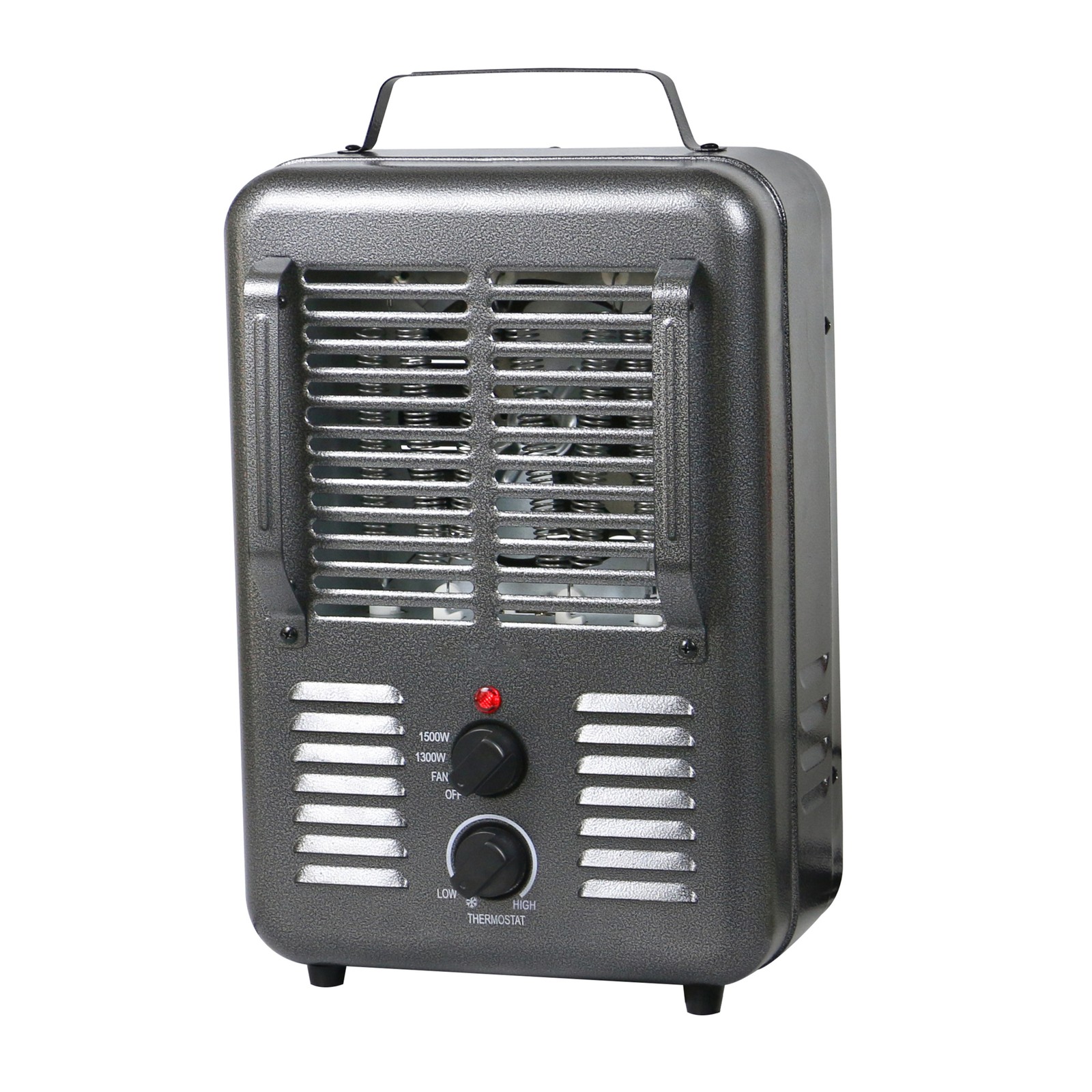 LifeSmart 1500 Watt Milkhouse Utility Heater, Forced Air, 5100 BTU/hour,