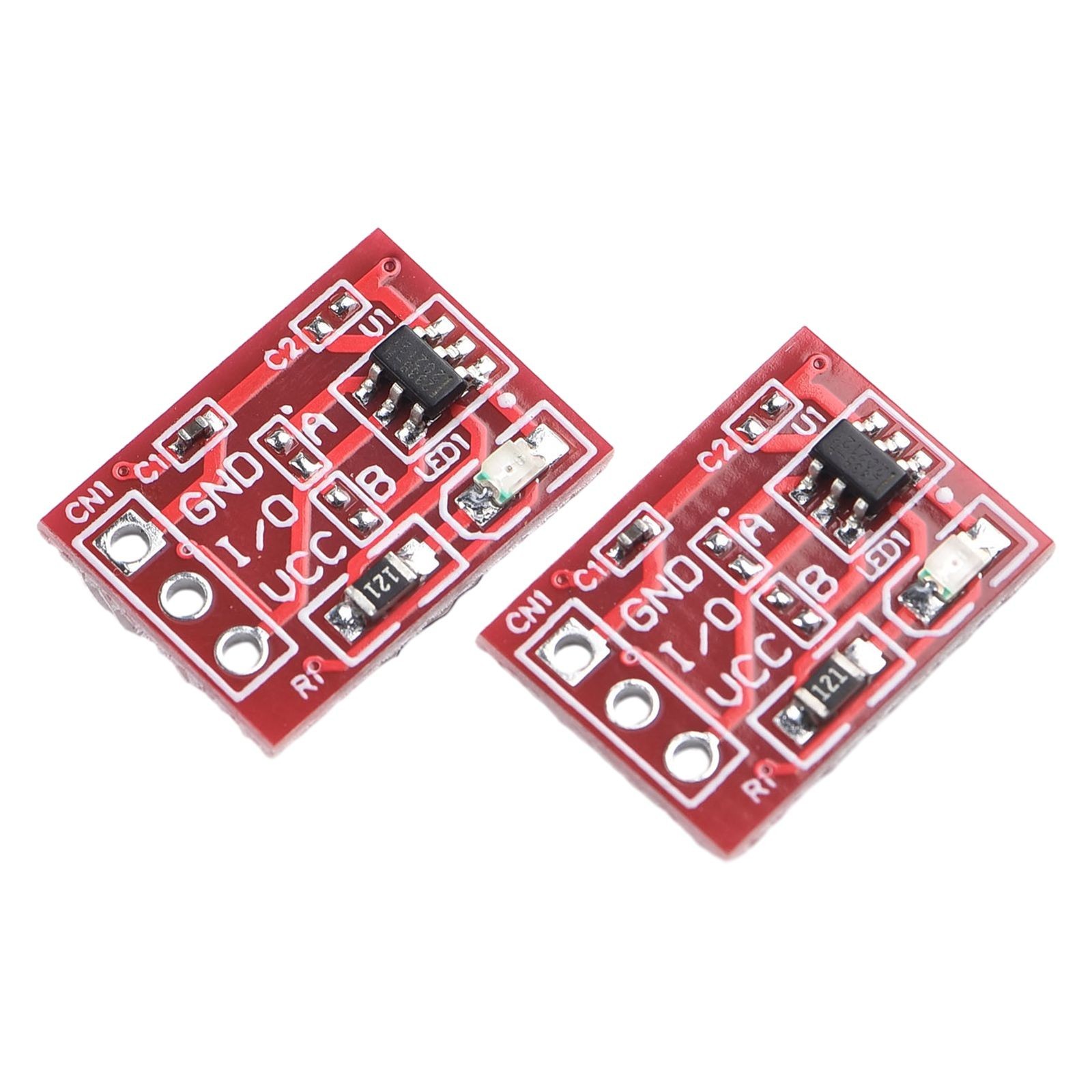 TTP223 Red Touch Button Self Locking Capacitive Switch Single (20Pc Pack)