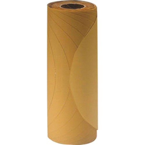 3M 01325 Stikit Gold Film Disc Roll 255L, P320A, 6", No Hole, 75 Discs Per Roll