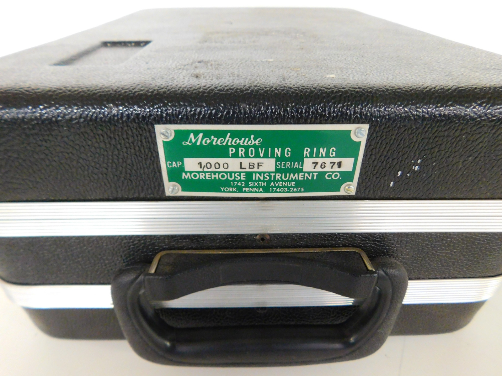 MOREHOUSE INSTRUMENTS 1000 LBF CAPACITY PROVING RING (TYK46)