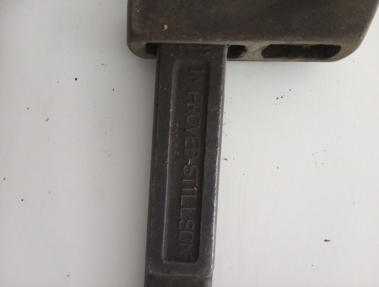 2- Large Pipe Wrenches,18 In Rigid & 24 In Improved Stillson