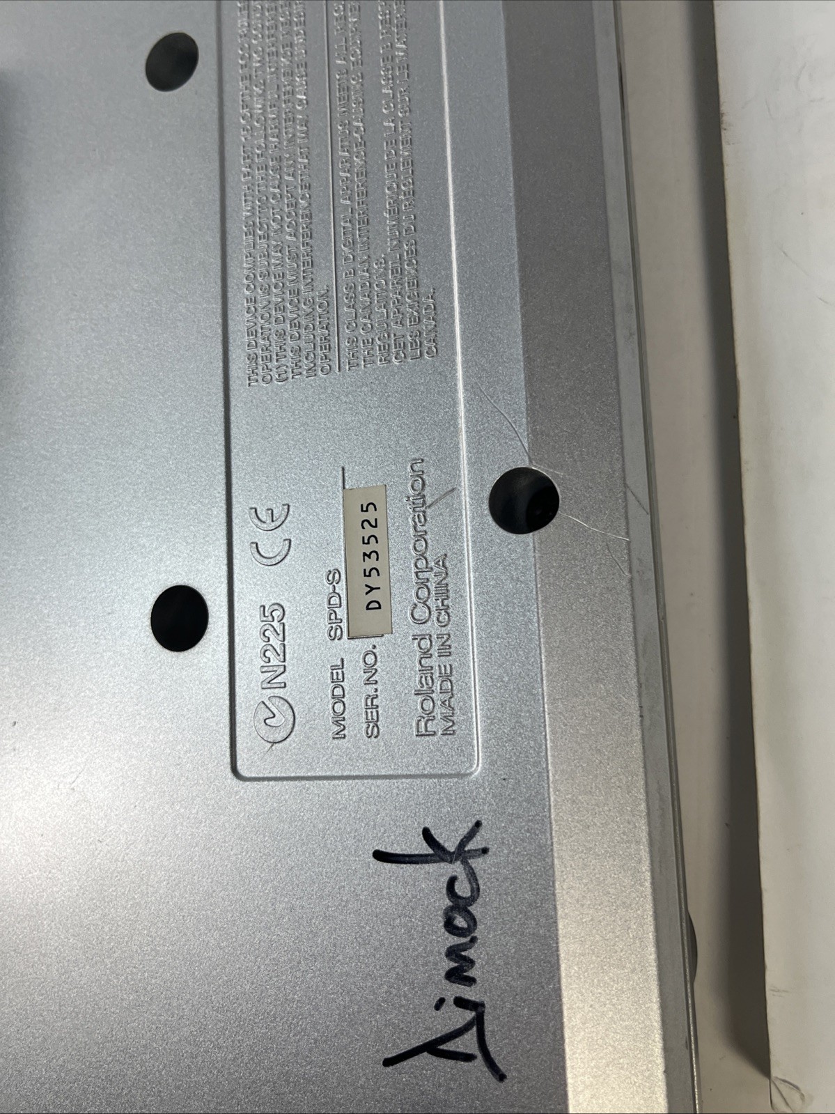Roland SPD-S Sampling Percussion Multipad Drum w manual and power