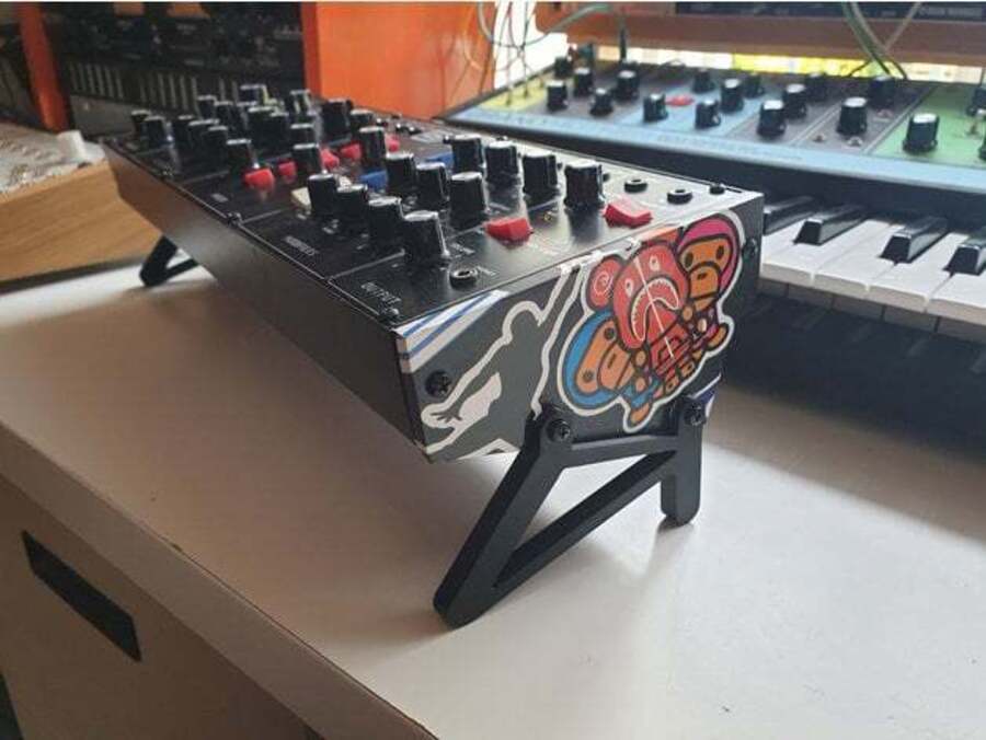 Elevated Attachment Stand for Behringer Model D Analog Synthesizer