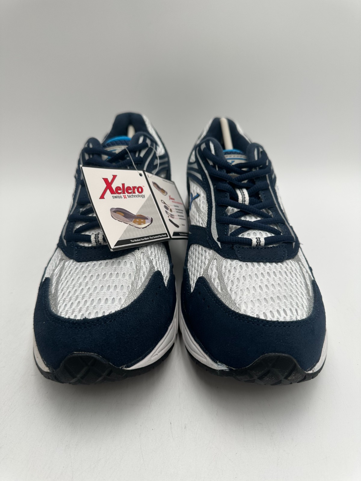 Xelero GENESIS XPS NEW Men's Walking Shoe White/Navy Multiple Sizes