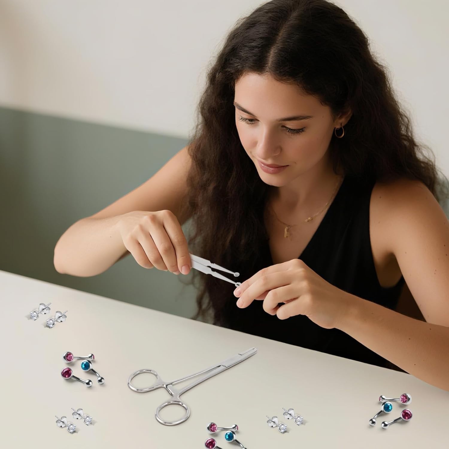 Stainless Steel Piercing Tools Set