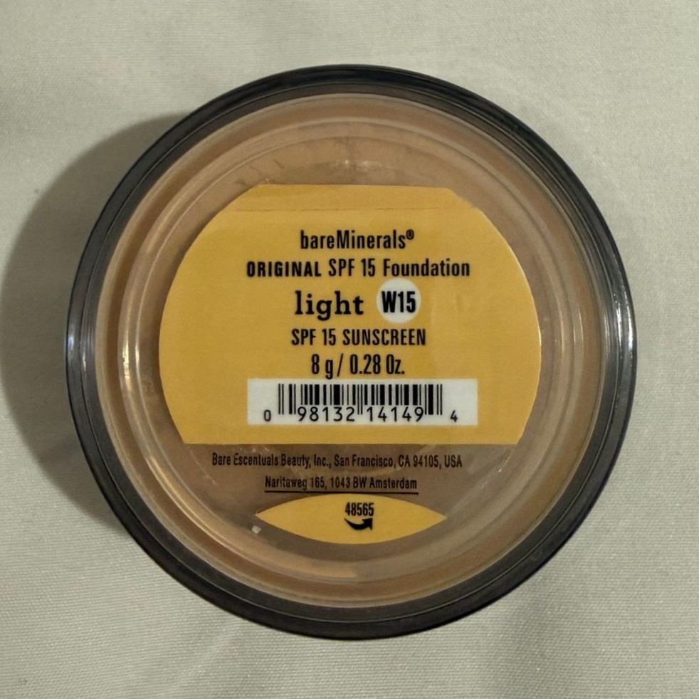 bareMinerals Original Foundation Loose Powder | Light W15 SPF 15 8g / 0.28 oz
