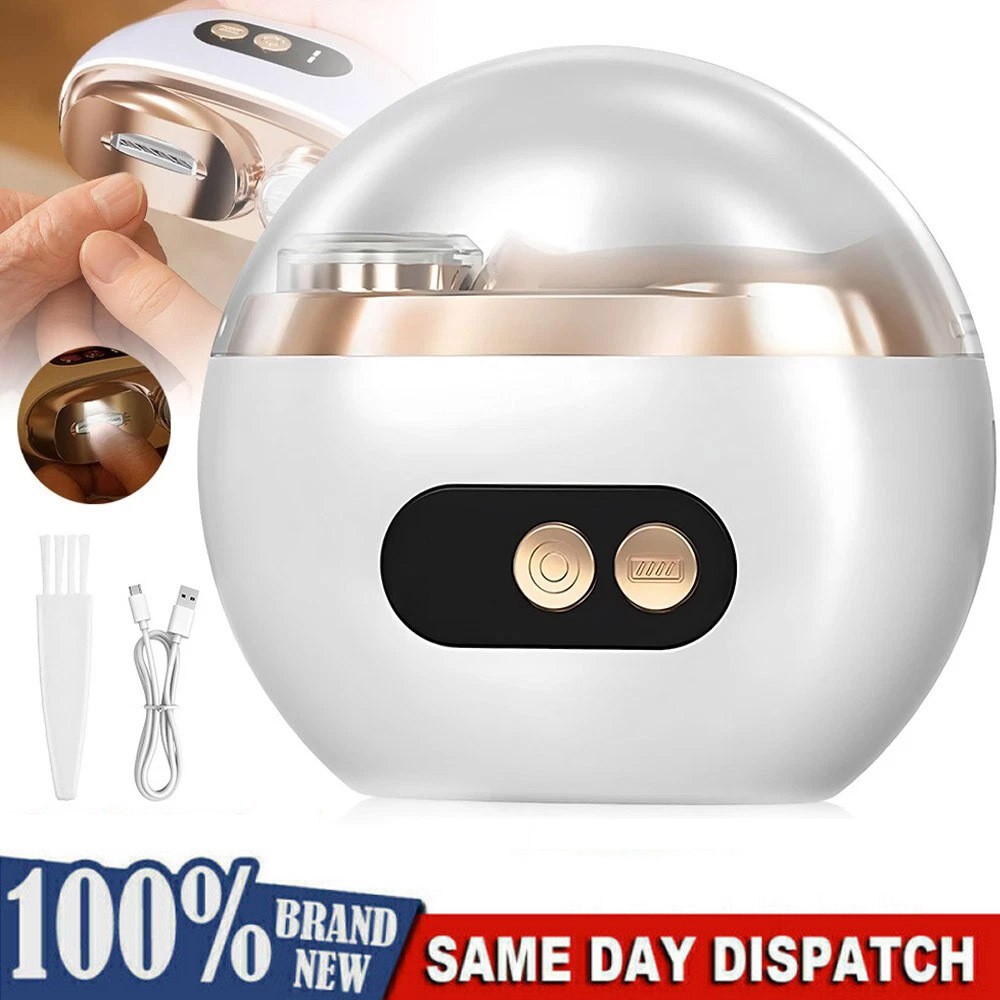 Electric Toe Nail Clippers For Thick Nails Nail Trimmer Cutter Usb Rechargeable