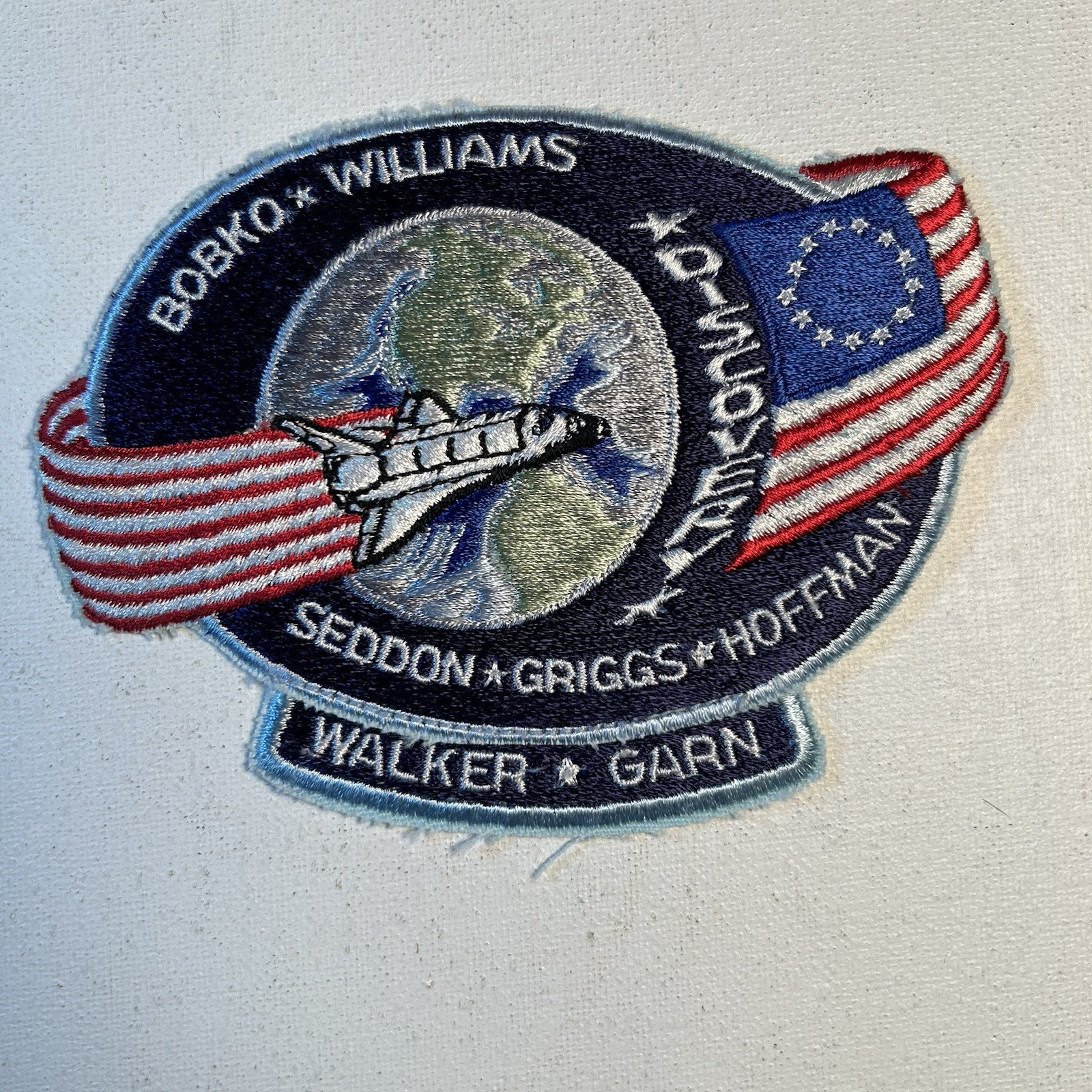 Astronaut Space Patches Discovery unused 4 diff.