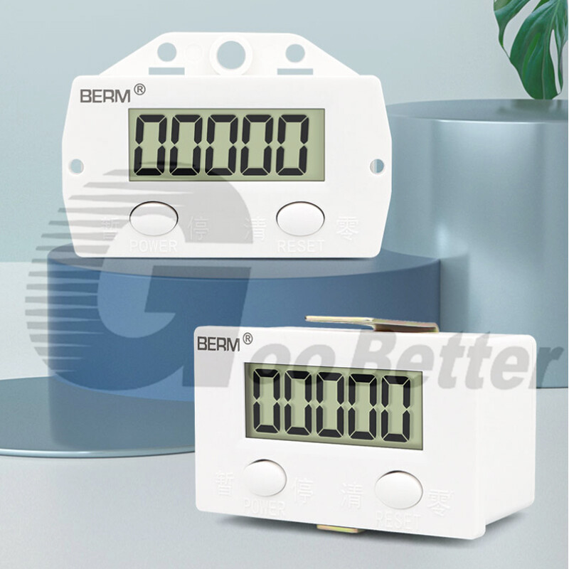 New 5 6 Digits LCD Display Electronic Counter With Sensor Control Counter