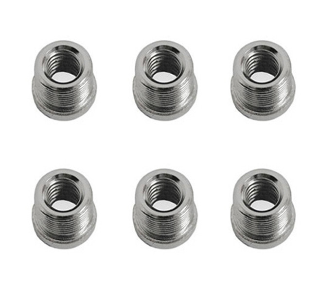 5/8-Inch Male to 3/8-Inch Female Mic holder Screw Adapter ( 6 pieces )