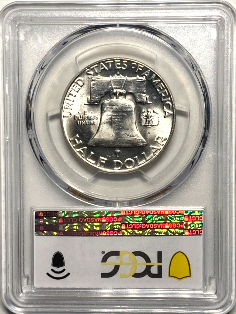 1961-D Franklin Half Dollar PCGS MS63 - Bright White - Awesome Luster!