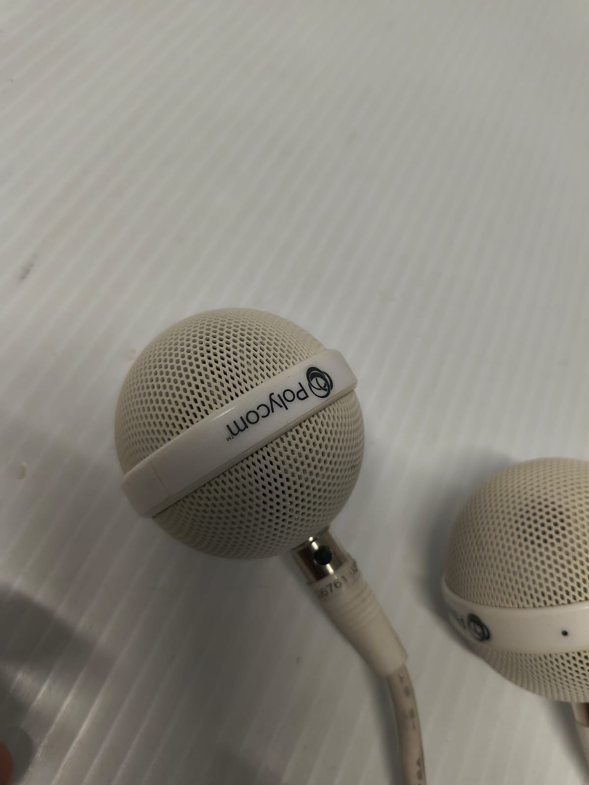 3 GENUINE Polycom HDX CMA Ceiling Microphone -WHITE FREE SHIPPING