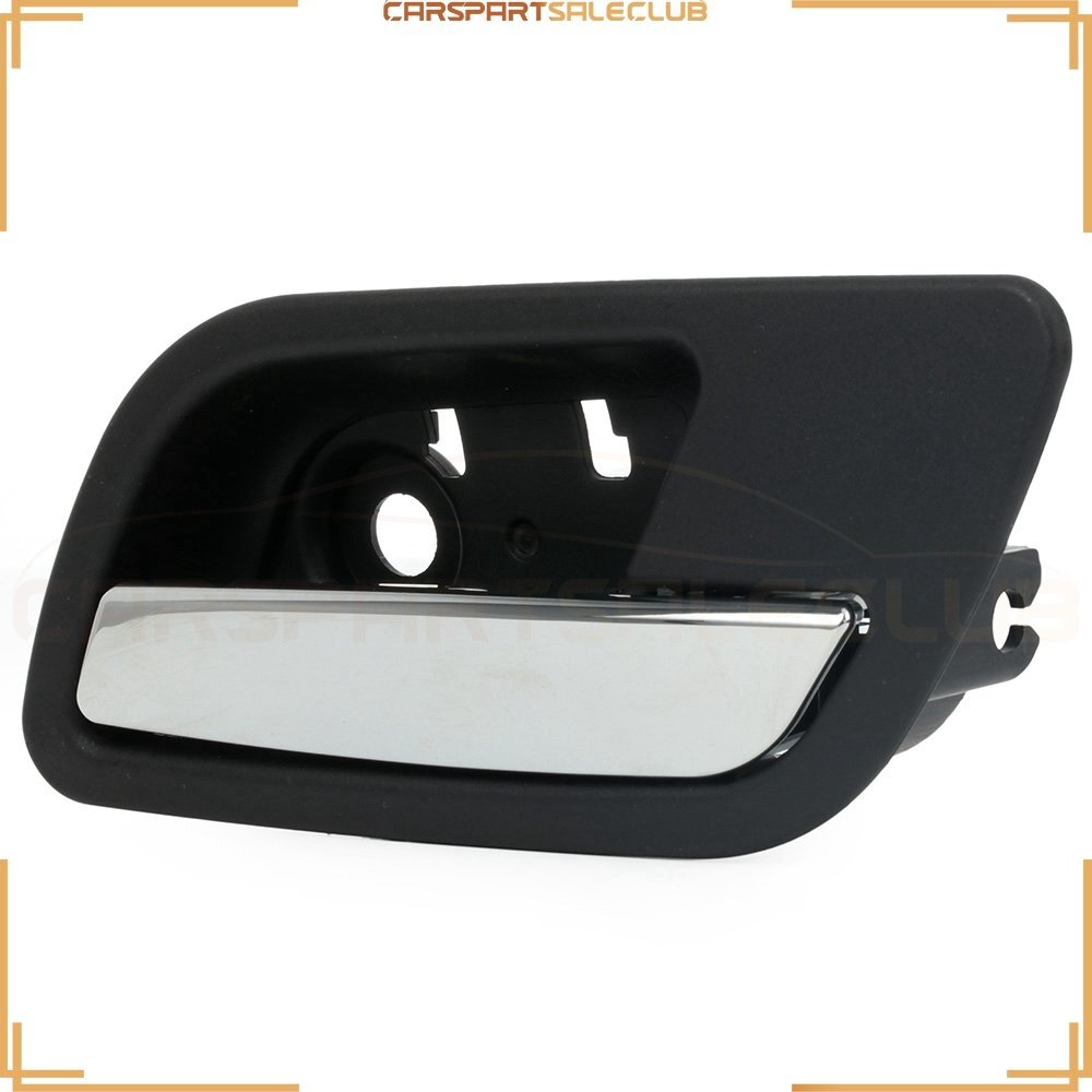 1xInterior Rear Right Door Handle For 2007-13 Chevy Tahoe Avalanche Black&Chrome