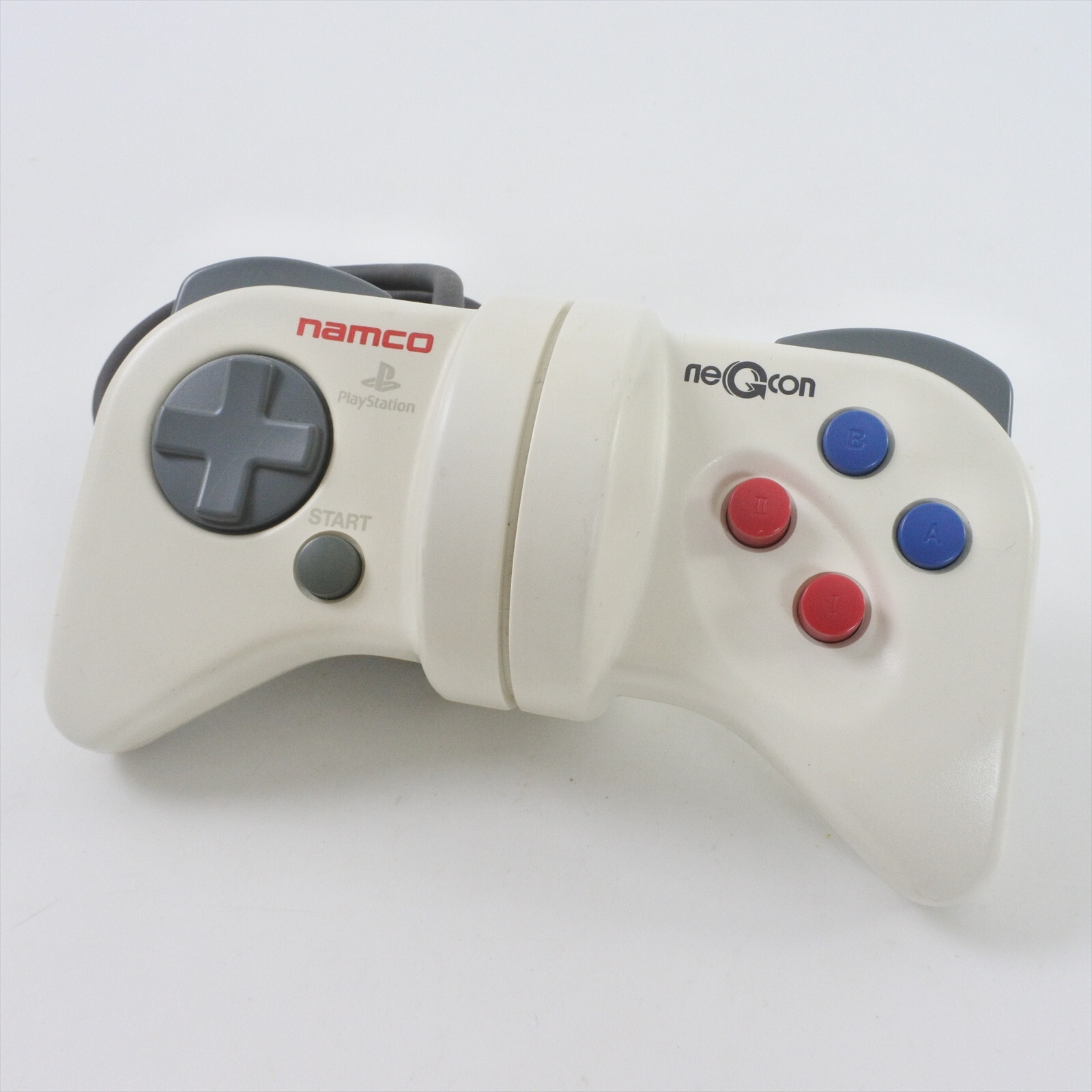 Namco NEGCON Neg Con Controller NPC-101 White For PS1 Playstation 0638