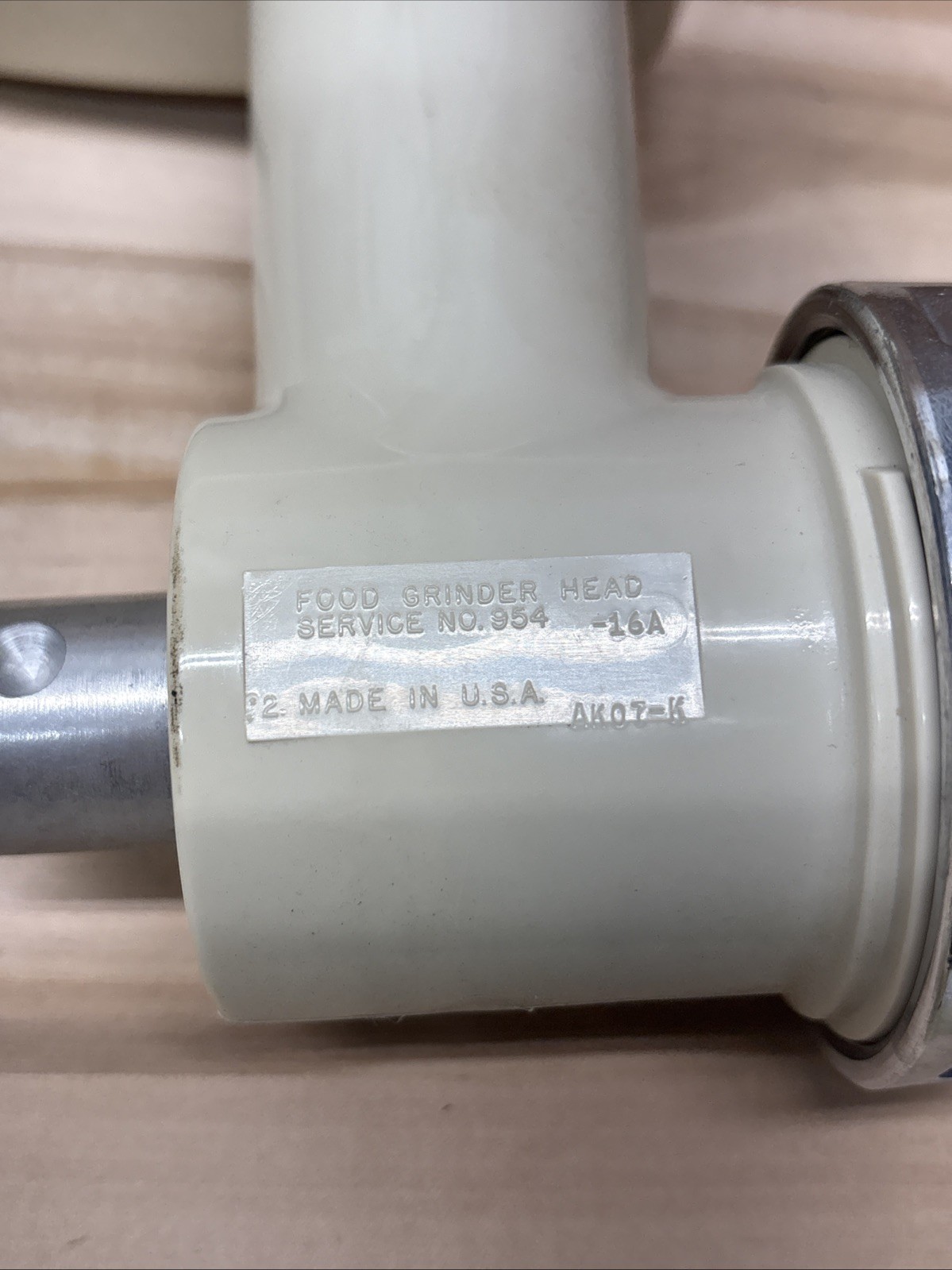 Oster Regency Kitchen Center Food Meat Grinder Attachment Replacement