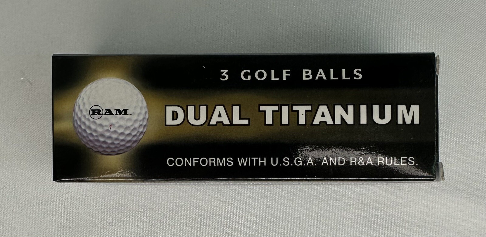 RAM Dual Titanium Explosive Distance Balls 9 Golf Balls