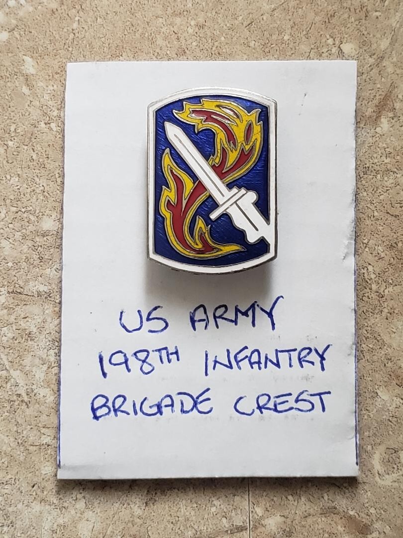 198th Infantry Brigade DUI Crest