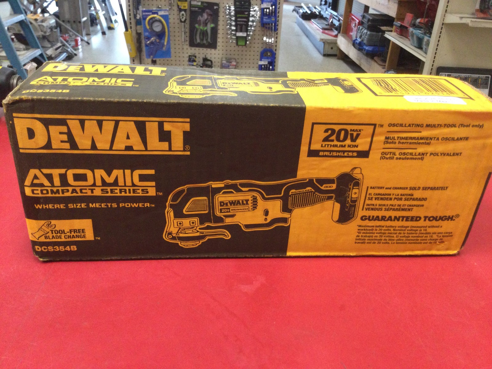 DeWalt DCS354B Atomic 20V MAX* Brushless Cordless Oscillating Multi-Tool*NIB*