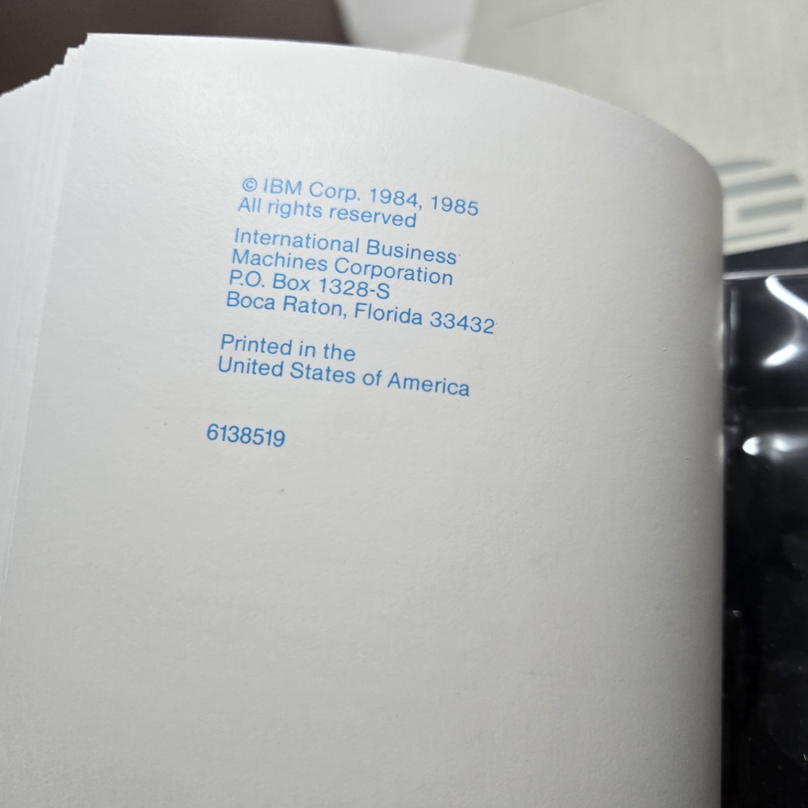 IBM Disk Operating System DOS Version 3.10 For IBM Personal Computers No disks