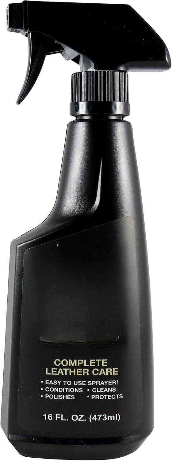 Bick 5 Leather Cleaner Conditioner Spray 16 fl oz,For All Leather Goods,USA Made