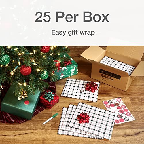 Bubble Mailers, 8.25" x 11", Shipping Envelopes, Water Resistant Poly Padded
