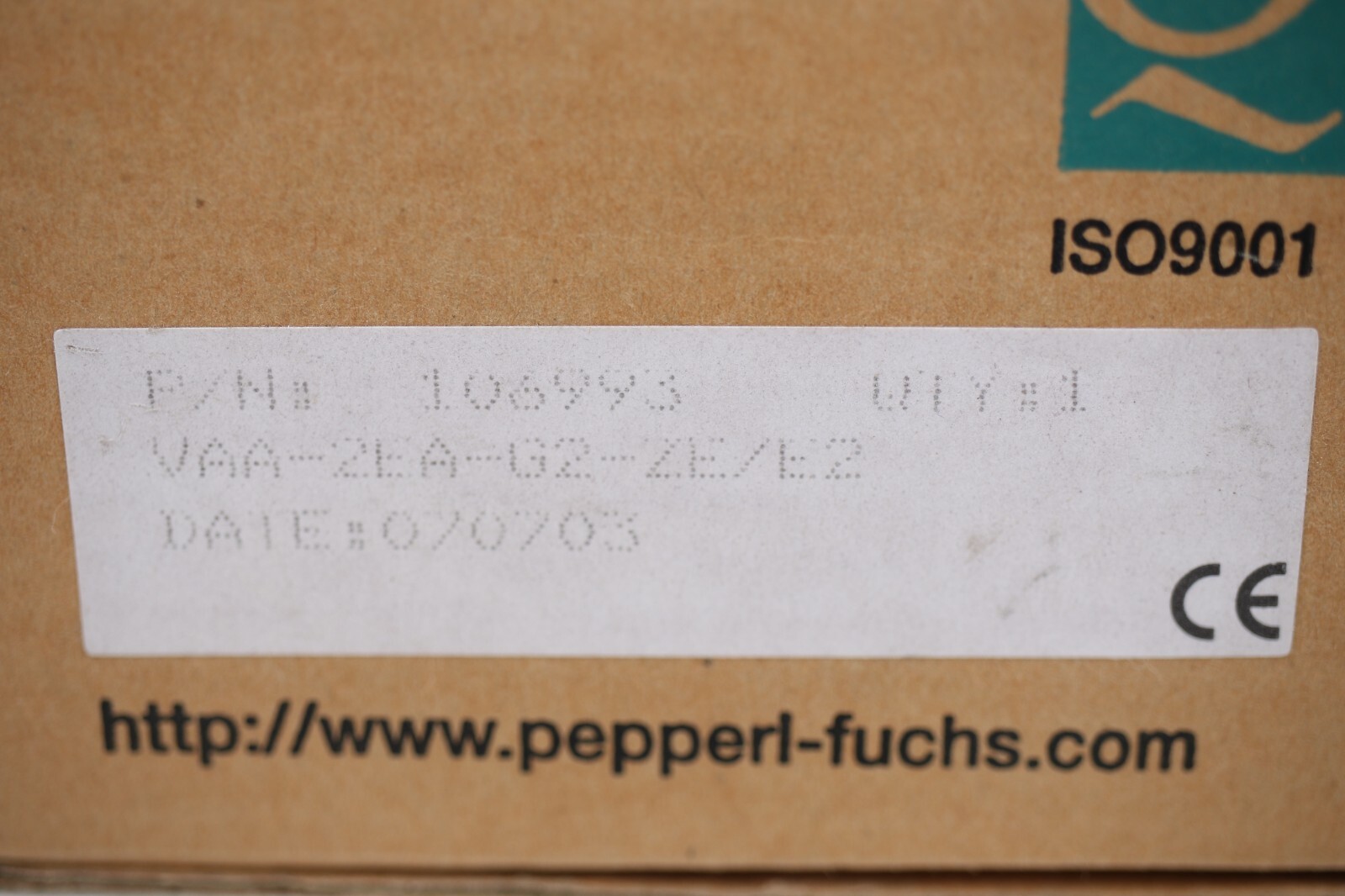 PEPPERL+FUCHS VAA-2EA-G2-ZE/E2 (106993) (INTERFACE SENSOR) - 6 months warranty
