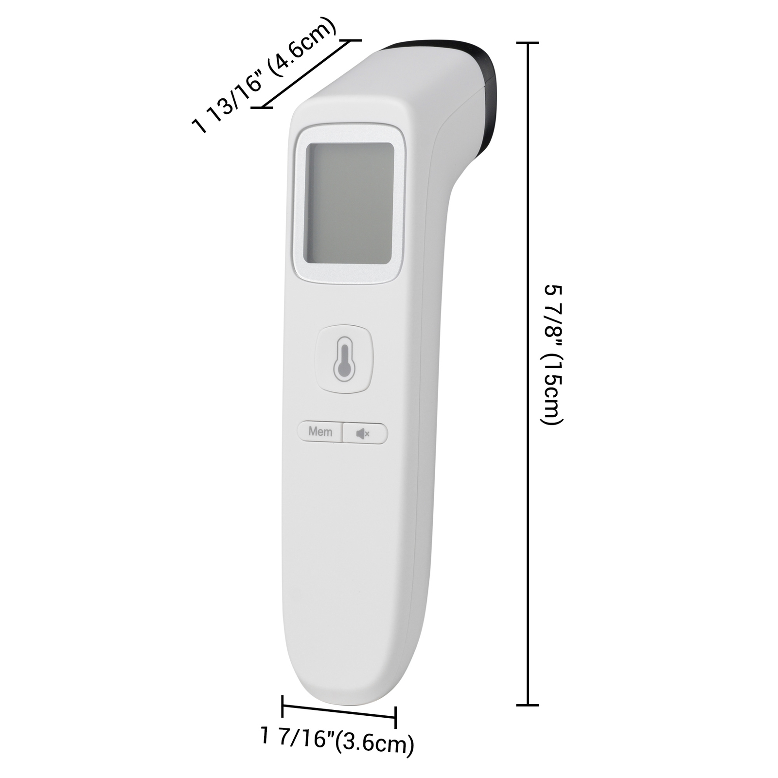 10 Pack No Contact Digital Infrared Thermometer Temperature Gun Memory Function
