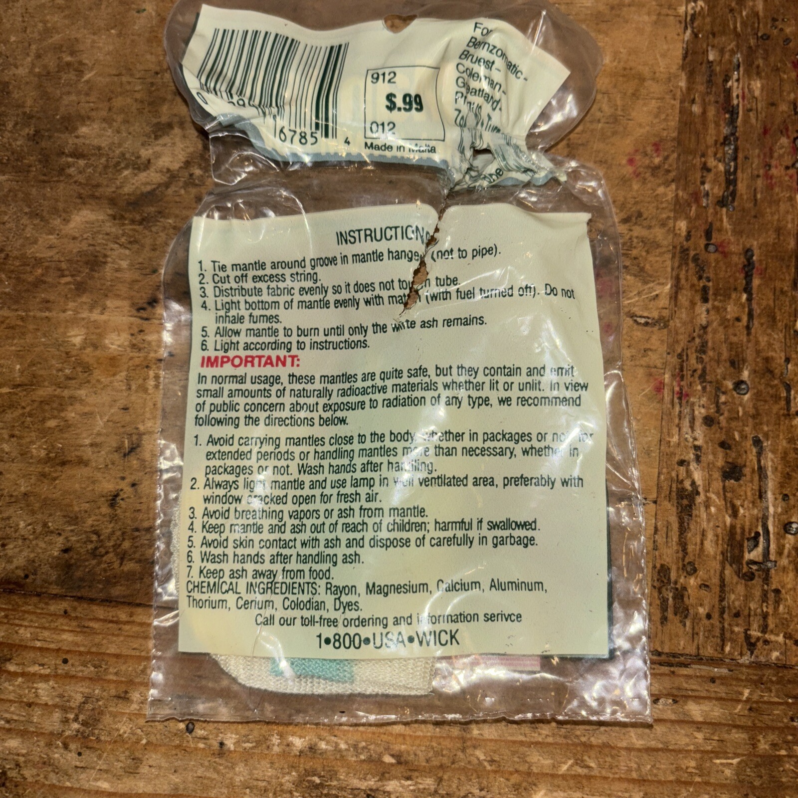string tie lantern mantles 1 PackFree Shipping