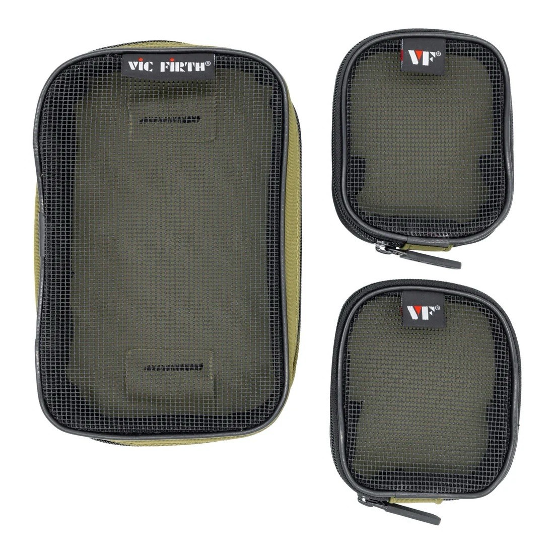 Vic Firth 3Piece Accessory Pouch Kit Sage Green