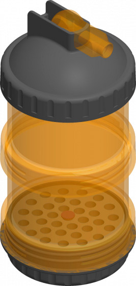 cva POWDER POD & PRIMER STORAGE AC1743