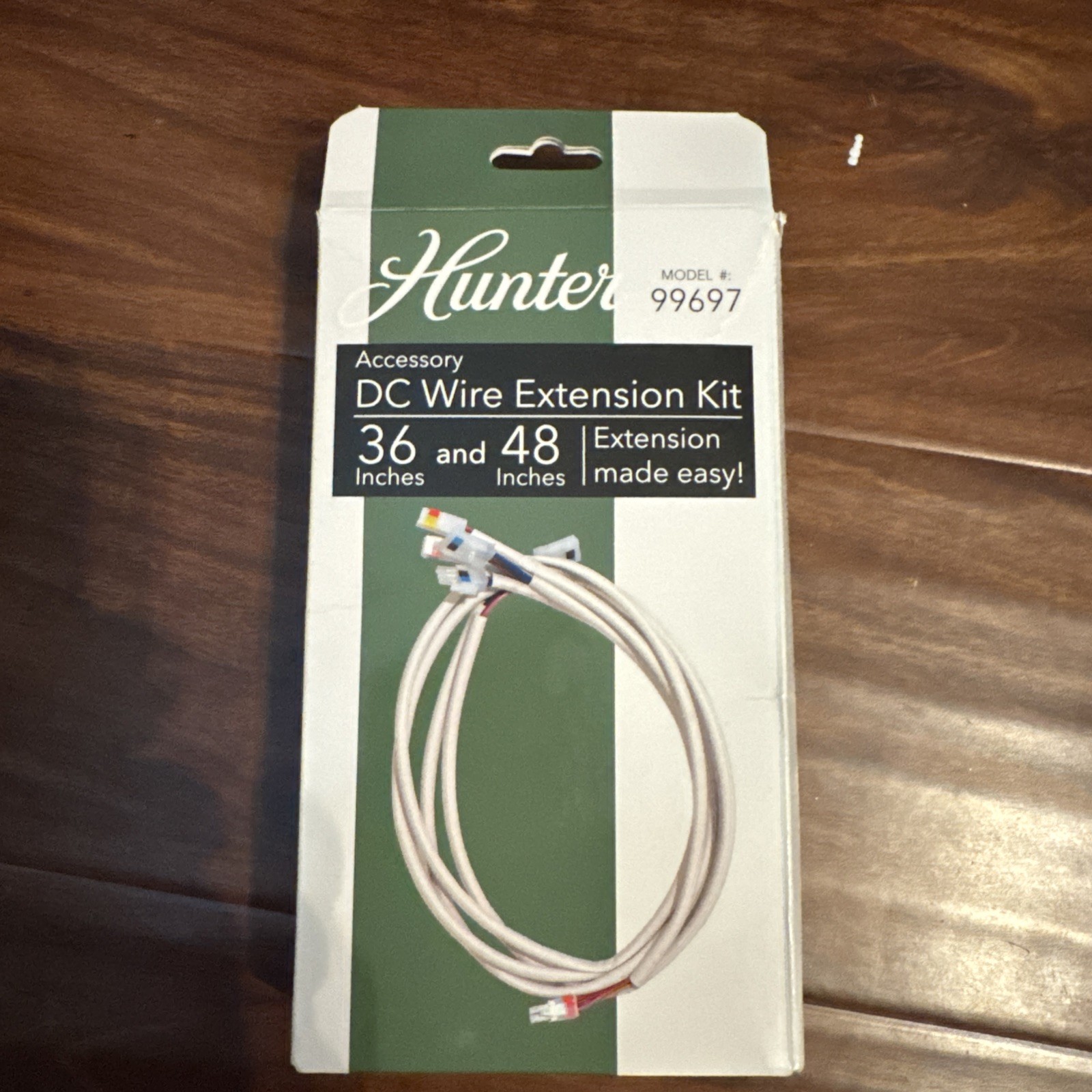 Hunter DC Wire Extension Kit 36” (48” Not Included)