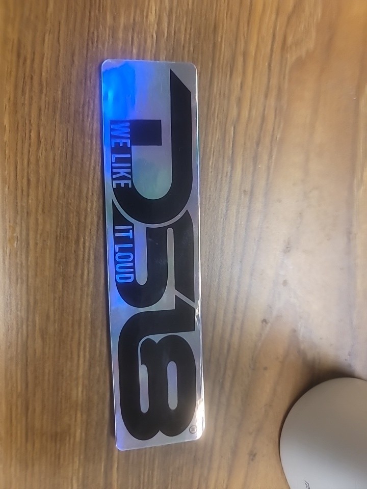 DS18 VINYL STICKER CAR AUDIO TUINING DECALS