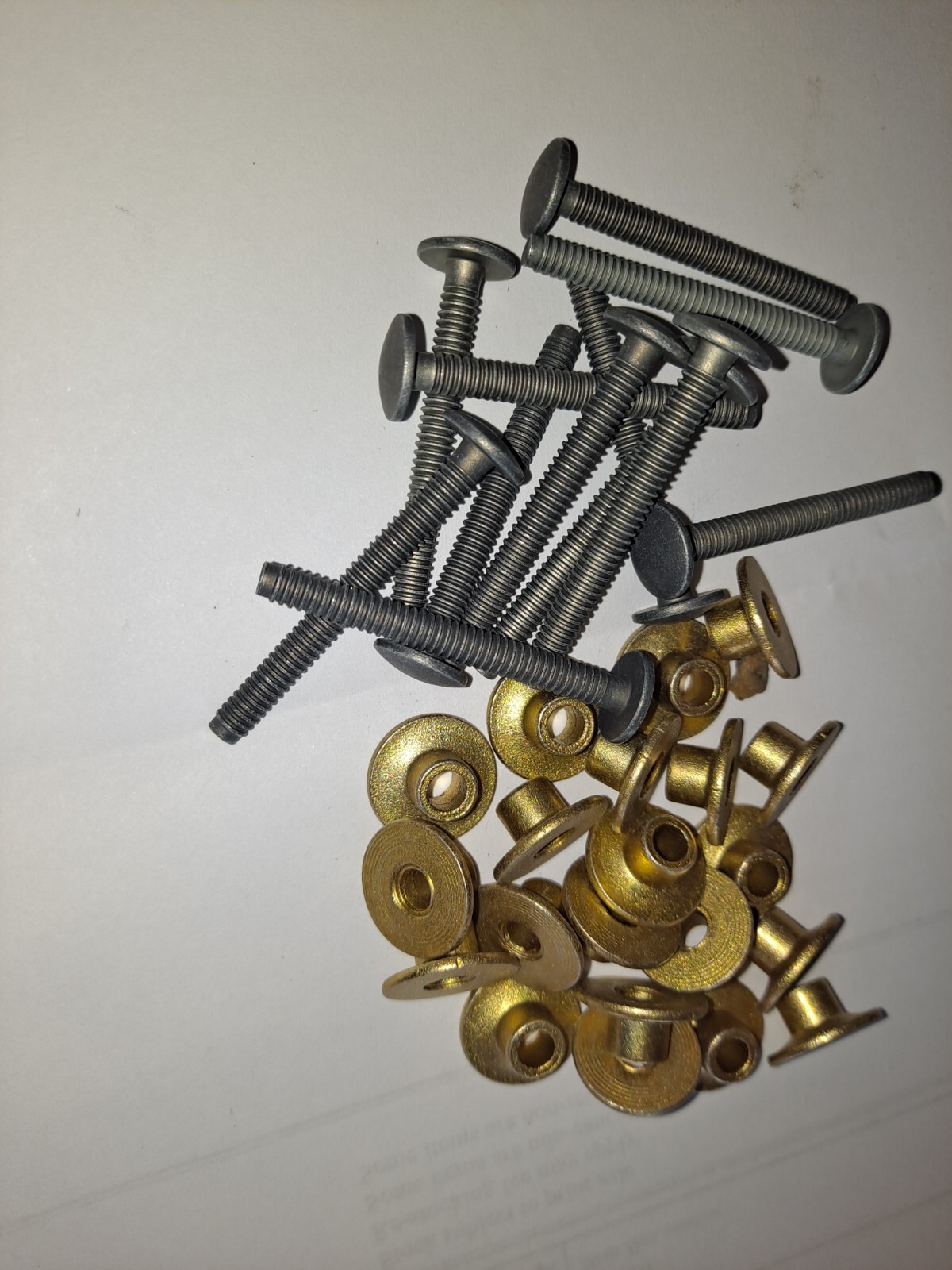 Peterbilt 379 Hucks & Collars - 3/16" / large  Flange Collars USA - Pack of 150